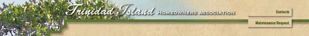 Trinidad Island Homeowners Association